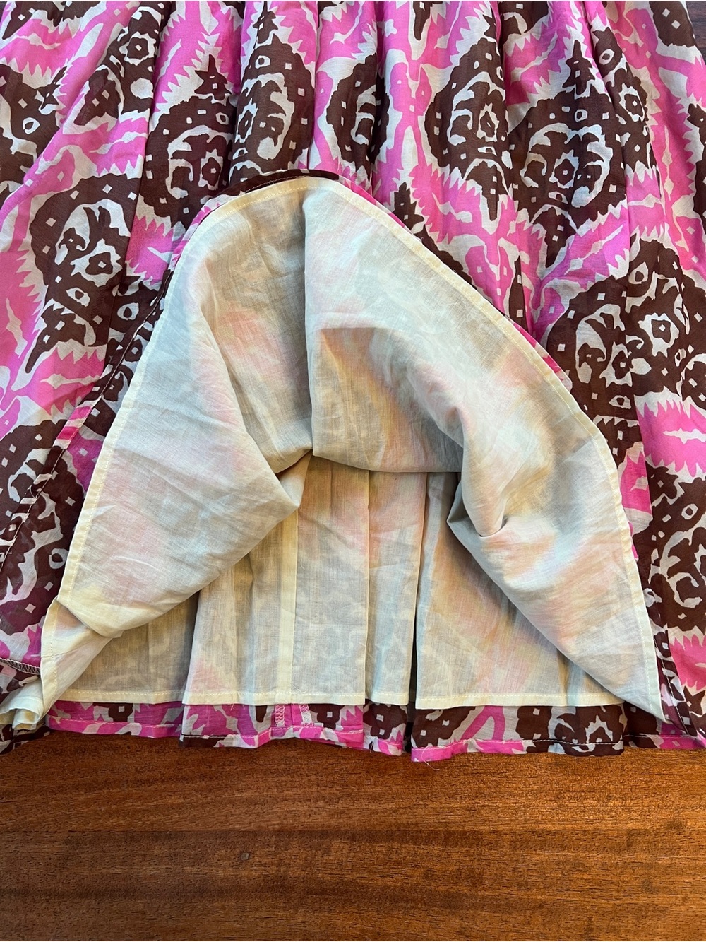 NWT Plenty by Tracy Reese Silk Strapless  Dress Sz 6 Pink - Picture 3 of 10